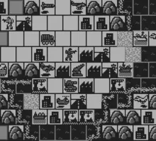 Image n° 1 - screenshots  : Gameboy Wars Turbo